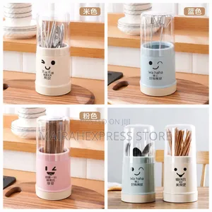 Cute Spoons/Chopsticks Straw Holder
