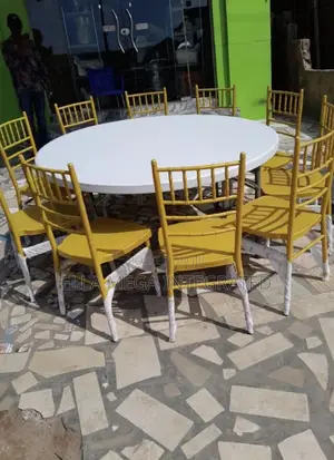 Round Table Excluding the Chairs