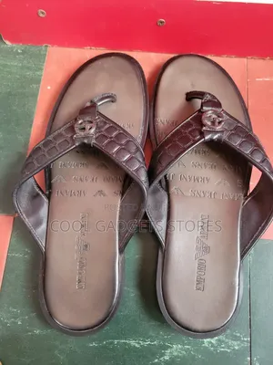 Brand New Armani Men’S Leather Sandals