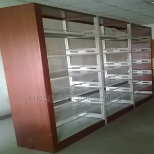 3 in 1 Double - Sided Steel Bookshelf.