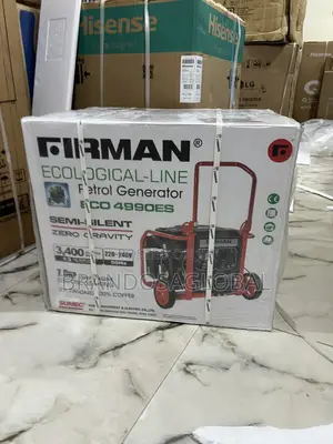 Brand New Firman Eco4990es 3.4kva – Key Start Silent