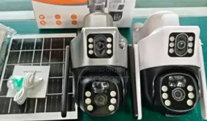 24/7 Uninterrupted Solar Dual Lens Camera With Good Viewing Qualitie