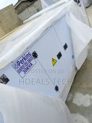 Perkins 30 Kva Soundproof Diesel Gen Strong Efficient Low Fuel Use
