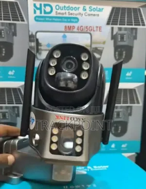 CCTV Camera - Solar Powered, Smart Two-Eye Features