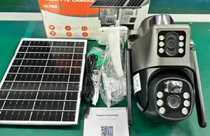 360° Hd Best Smart Security Wireless Solar Triple-Lens Camera