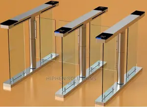 RFID Card Reader Fastlane Security Swing Gate Control System