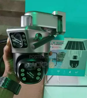 Ptz Security-inclined Best Solar Camera With Full Dual Lens