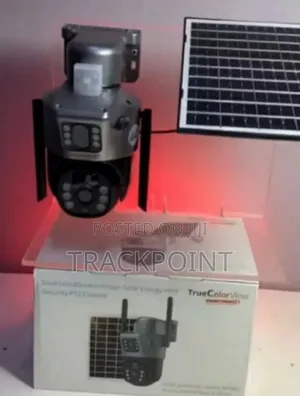 Dual-Lens U-Box With Two-Way Audio Feature Solar Security Camera