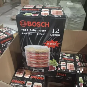 Bosch 12l Tier Food Dehydrator - Food and Vegetable Dryer
