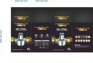 4liters Mr Steel Food Processor