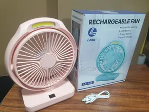 Portable Rechargeable Table Fan