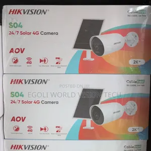Hikvision S04 24/7 Solar 4g Camera