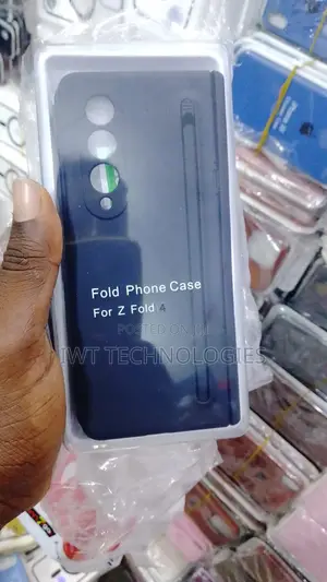 Silicon Case for Z Fold 4 With Stylus Pen