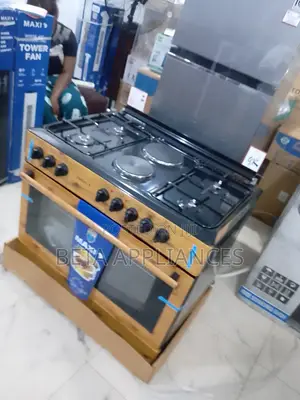 Maxi 4+2 Gas Cooker – Modern Design, Great Value