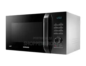 Samsung 23 Litre MS23H3125AW Solo Microwave - Black White