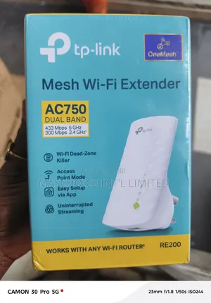 Tp-Link Ac750 Wifi Range Extender Dual Band Wifi