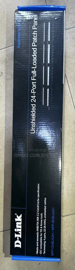 D-Link 24-Port Cat.6 Utp Patch Panel