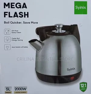 5l Syinix Mega Flash Electric Kettel
