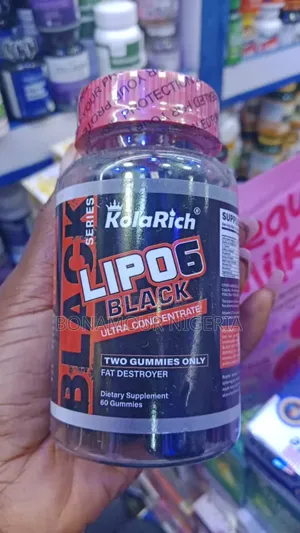 Lipo 6 Black Ultra Gummies X 60