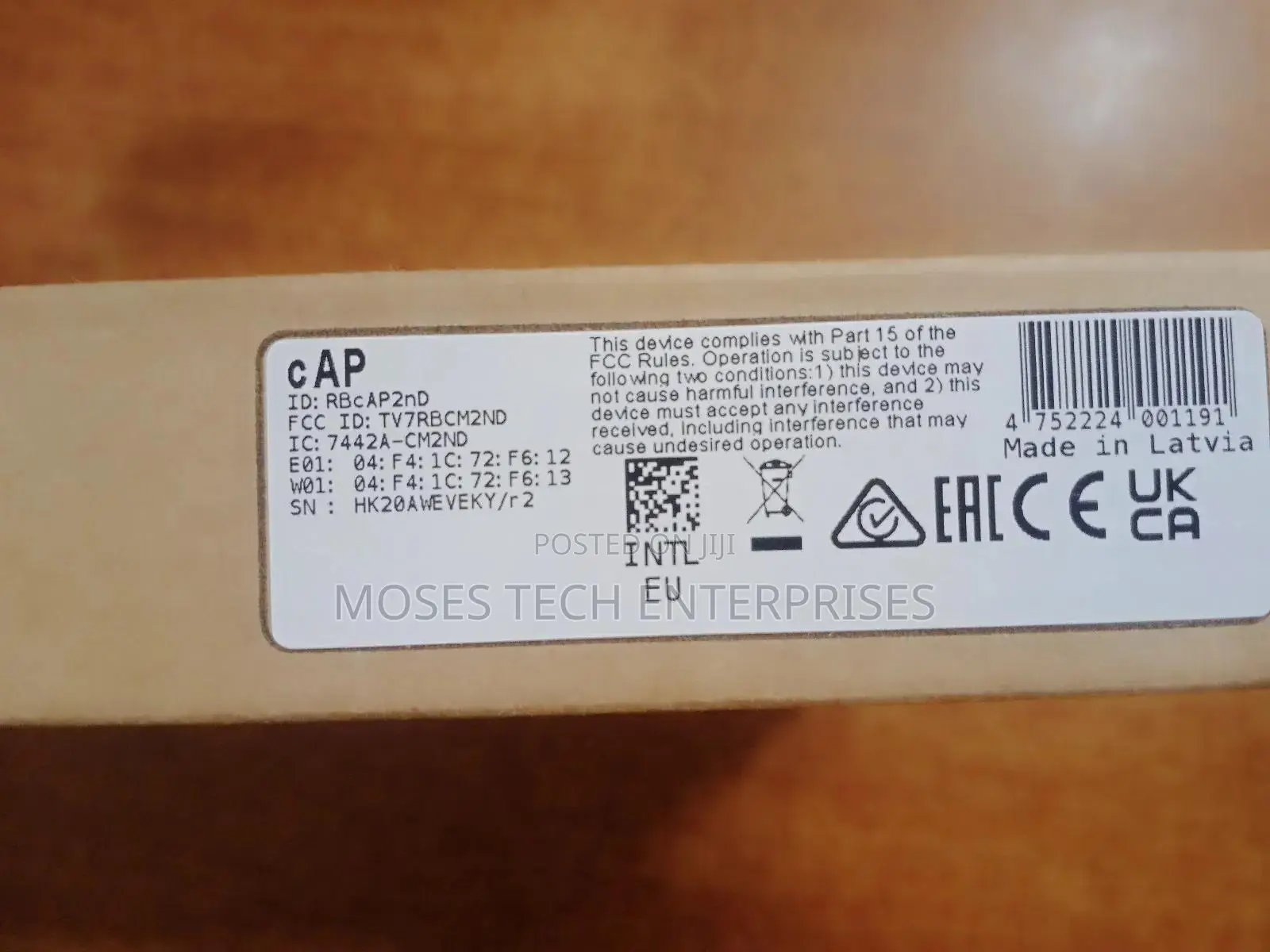 Mikrotik Caprbcap2nd