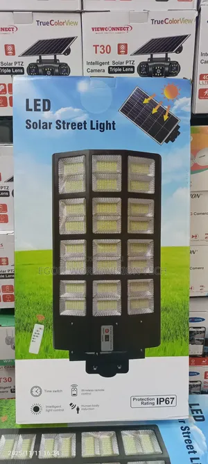 Led Solar-Powered Street Light