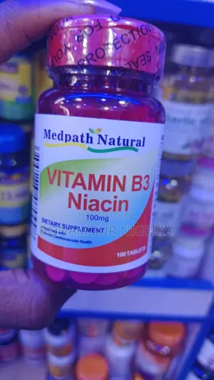 Medpath Natural Vitamin B3 100mg X 100 Tablets