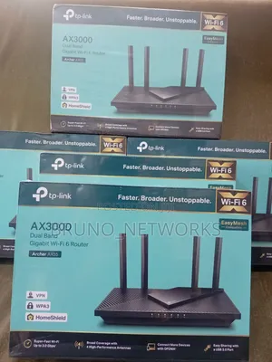 Tp-Link Archer Ax55 || Ax3000 Dual Band Gigabit Wifi 6 Router Easymesh