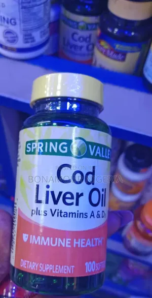 Cod Liver Oil + Vitamin a D3 - 100 Softgels