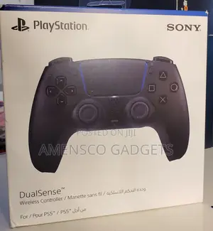 Playstation Dualshock 5 Pad - Black, Wireless Controller for Ps5