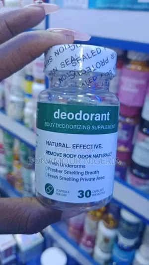 Natural Deodorant Supplement X 30 Caps