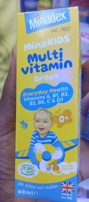 Minakids Multivitamin Drops 60ml