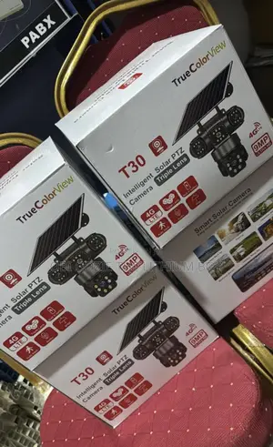 Triple Lens T38 Solar PTZ Camera Is Available in Stock. Best Camera