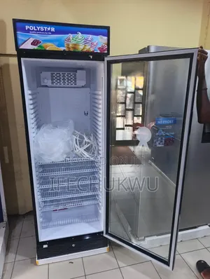 Original Quality Polystar 450litters Showcase Low Voltage Glass Copper