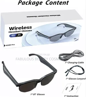 Smart Glasses, Polarized Bluetooth Sunglasses With Built-in Speakers.