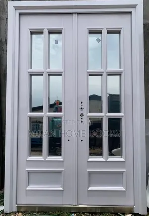6ft Extra Height French Glass Security Door