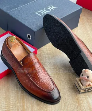 Christian Dior Brown Leather Shoes