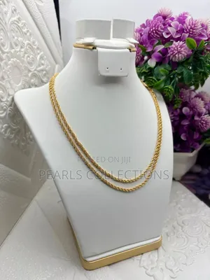 Gold Unisex Jewelry Chain Necklace