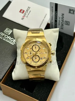Navi-Force Luxury Chain Watch
