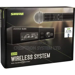 Slxd24/Beta87a Shure Digital Wireless Microphone With B87a