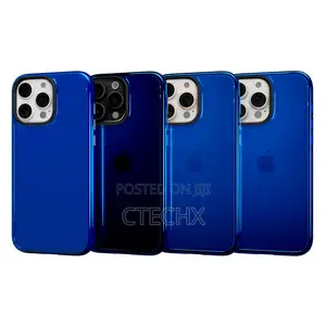 iPhone 16 Pro Case Borderless Slim (Bare Metal Feel) [Ultra Thin Blue