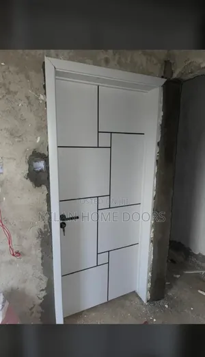 50mm Hdf White Wooden Door 840/750m