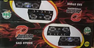 Pure Light 2-Burner Gas Cooker