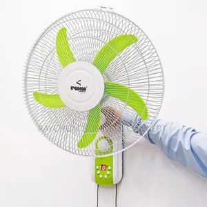 Iwin Wall Rechargeable Fan Solar Suported