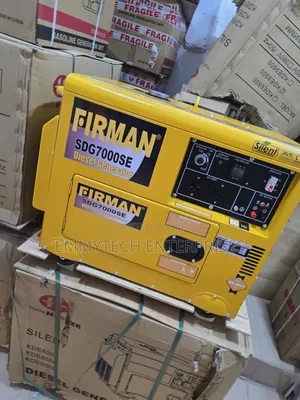 6.5kva Firman Diesel Soundproof Generator 100% Copper Coil