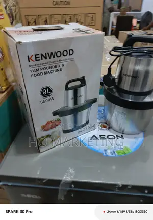 Kenwood 9l Yam Pounder for Authentic African Cuisine
