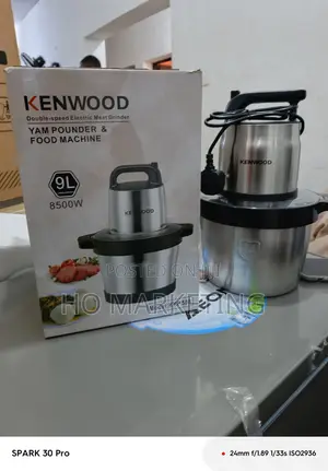 Sleek Modern Kenwood 9l Yam Pounding Machine