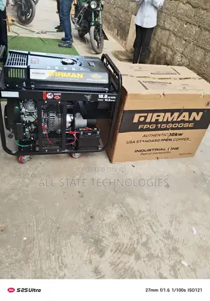 Firman 10kva Engine Generator, Model Fpg15000se