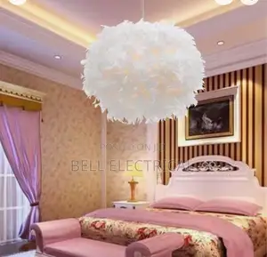Fluffy Feather Pendant Light 500mm
