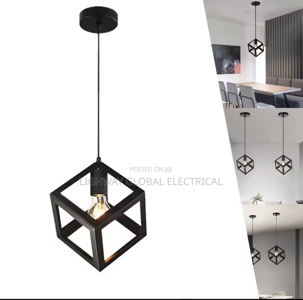 American Vintage Creative Quartet Iron Pendant