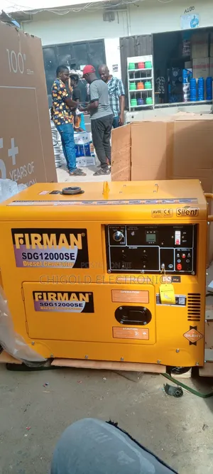 Original Fireman Generator Soundproof 10 Kva 100% Copper Coin